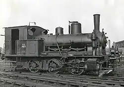 Dampflokomotive NS 7803, ehemalige E 3/3 der SBB, ex SCB.