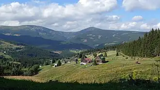 Fernblick auf Brunnberg und Schneekoppe …3)