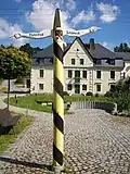 Nachbildung einer Armsäule in Marieney im Vogtland