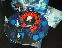 der eigene Kessel muss in die Mitte