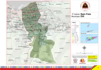 Das Verwaltungsamt Nain Feto mit Lahane Oriental