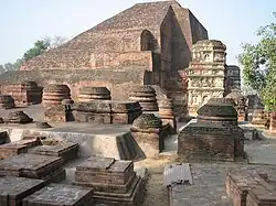 Archäologische Stätte von Nalanda Mahavihara in Nalanda, Bihar