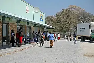 Einkaufszentrum in Katima Mulilo