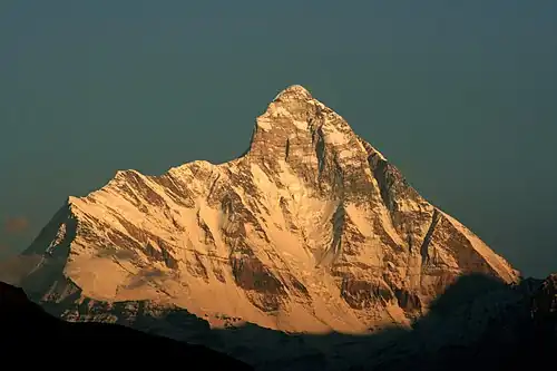 Die Westwand der Nanda Devi