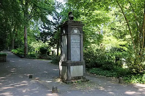 Denkmal für die deutschen Veteranen der Armee Napoleons