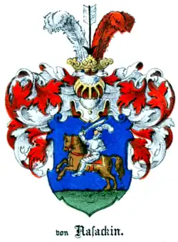 Wappen derer von Nasackin