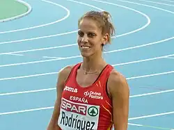 Natalia Rodríguez, 2011 WM-Dritte und 2010 Vizeeuropameisterin – Rang sieben in 4:09,18 min