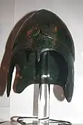 Chalkidischer Helm, 4. Jahrhundert v. Chr., Nationales Historisches Museum (Bulgarien)