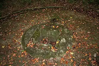 Aufnahme der Startlafette der ersten Startstelle