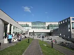 Blick auf die NaWi von Hinten