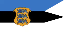 1:2 Seekriegsflagge Estlands
