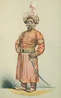 Mansur Ali Khan von Bengalen von Alfred Thompson, Ausgabe vom 16. April 1870