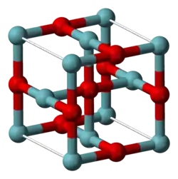 Struktur von Niob(II)-oxid
