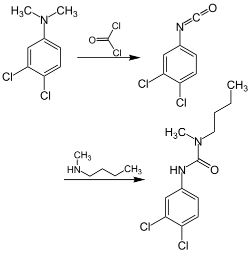 Synthese von Neburon