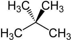 Struktur von Neopentan