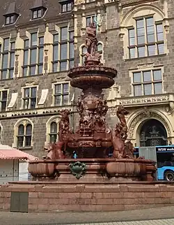 Jubiläumsbrunnen (Neptunbrunnen) in Wuppertal