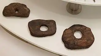 Netzschwimmer aus Kiefernrinde aus Friesack (Havelland) um 8000 v. Chr.