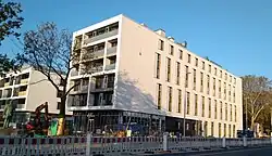 Dorint Hotel in Düren kurz vor der Fertigstellung