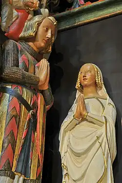 Rudolf IV. von Neuenburg und Marguerite