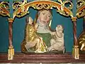 Anna selbdritt, Predella des Gangolfsaltars