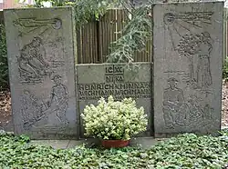 Grabmal für den Architekten Heinrich Wichmann