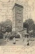 Historische Ansicht des Valtenbergturmes (um 1906)