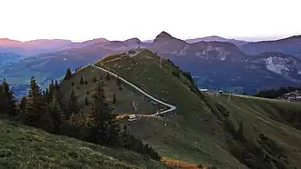 Neunerköpfle vor Einstein (1866 m) vom Vogelhörnle