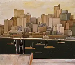 New York, Lower Manhattan, 1920 oder 1921