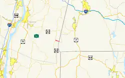 Karte der New York State Route 344