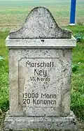 Ney-Denkmal westlich vom Ort