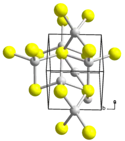 Kristallstruktur von Trinickeldisulfid