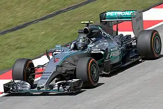 Rosberg in Sepang beim Freien Training