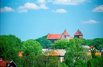 Fernsicht auf die Ordensburg