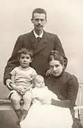 Finsen mit seiner Familie, um 1900
