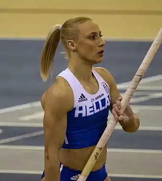 Nikoleta Kyriakopoulou – ausgeschieden auf dem geteilten siebten Rang mit 4,45 m