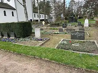 Grabfeld der verstorbenen des 25. Mai 1944