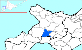 Lage Nisekos in der Präfektur