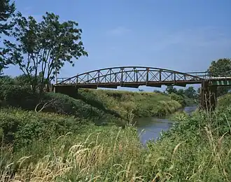 Die Nishnabotna River Bridge, gelistet im NRHP mit der Nr. 99000309[5]