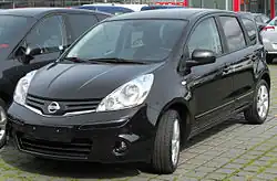 Nissan Note (2009–2013); europäisches Modell
