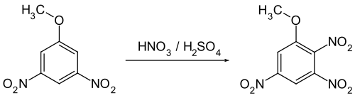 Nitrierung von 3,5-Dinitroanisol