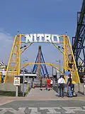 Der Eingang von Nitro