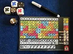 Spielmaterial zum Spiel Noch mal!