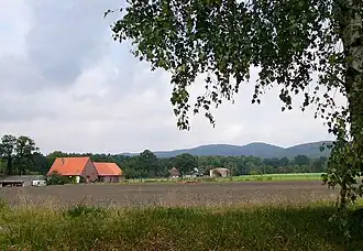 Blick auf den Menkhauser Berg von Lipperreihe