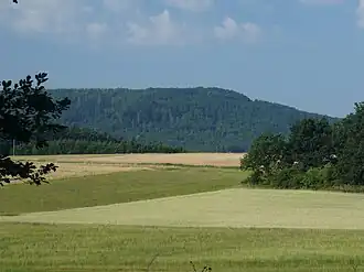 Der Nonnenberg, aus Blickrichtung Norden