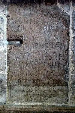 Grabinschrift des Nonnosus