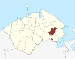 Lage des Otterup Sogn in der Nordfyns Kommune