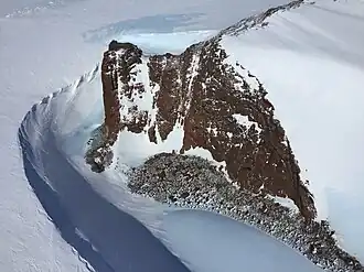 Nördlicher Ausläufer des Mount Brown