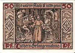 „Mit unserer Macht ist nichts getan – Luthers Gefangennahme“