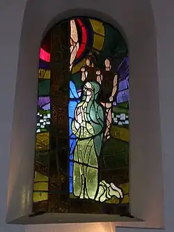 Glasfenster „Maria am Kreuz“