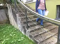 Begehung der Laurin-Treppe in Konstein